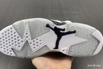 619 6 Jordan NewStyle Retro Oreo 384664-101 1102